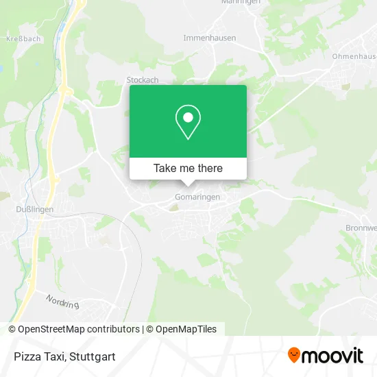 Карта Pizza Taxi