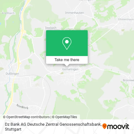 Карта Dz Bank AG Deutsche Zentral Genossenschaftsbank