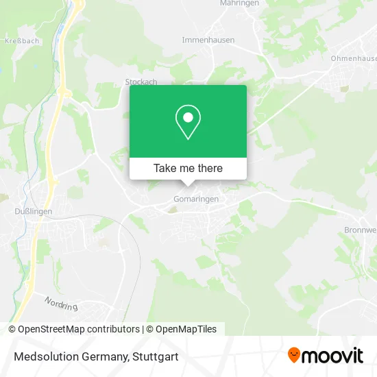 Карта Medsolution Germany
