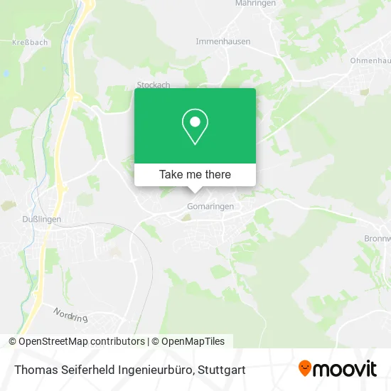 Карта Thomas Seiferheld Ingenieurbüro