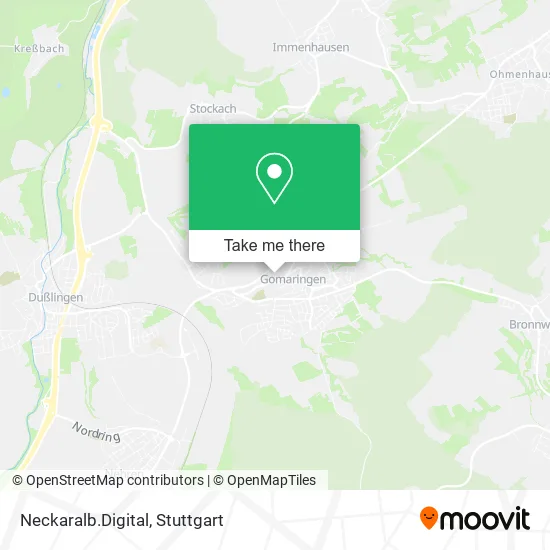 Карта Neckaralb.Digital