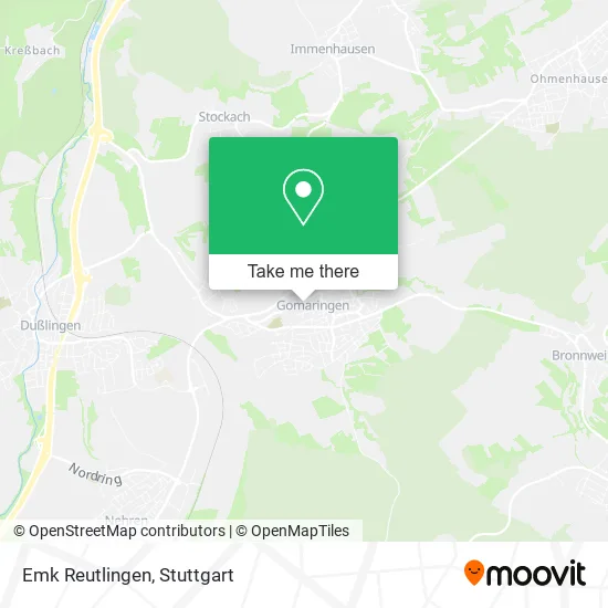 Карта Emk Reutlingen