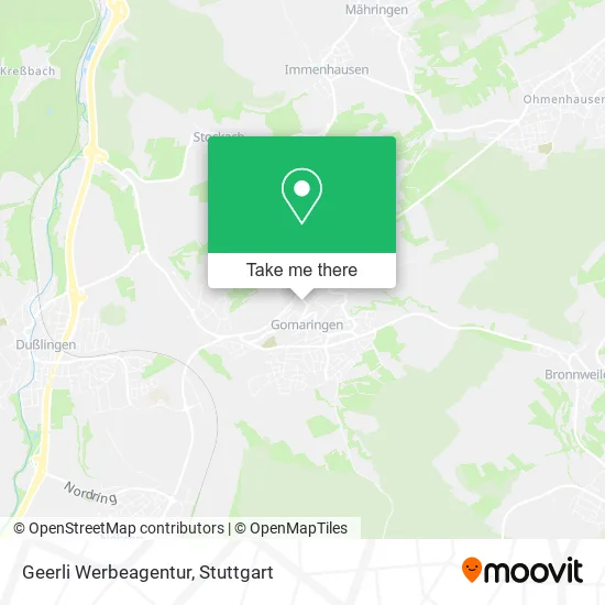 Карта Geerli Werbeagentur
