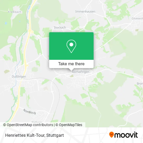 Карта Henriettes Kult-Tour