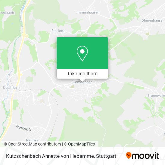 Kutzschenbach Annette von Hebamme map