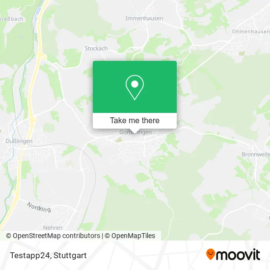 Карта Testapp24