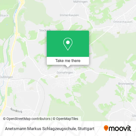 Карта Anetsmann Markus Schlagzeugschule