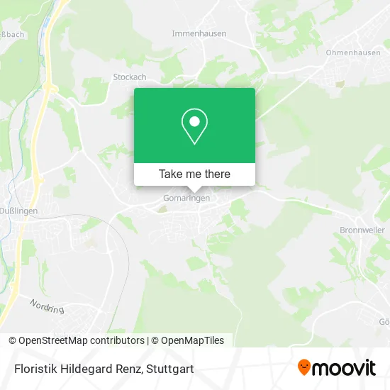 Карта Floristik Hildegard Renz