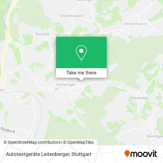Autotestgeräte Leitenberger map
