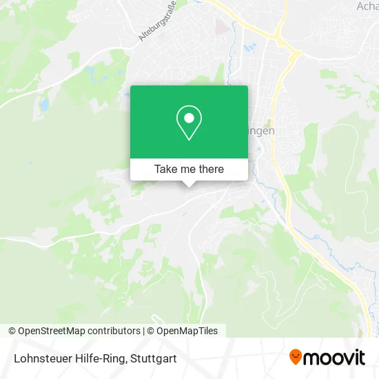 Карта Lohnsteuer Hilfe-Ring