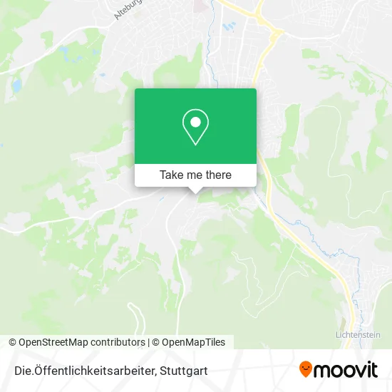 Карта Die.Öffentlichkeitsarbeiter