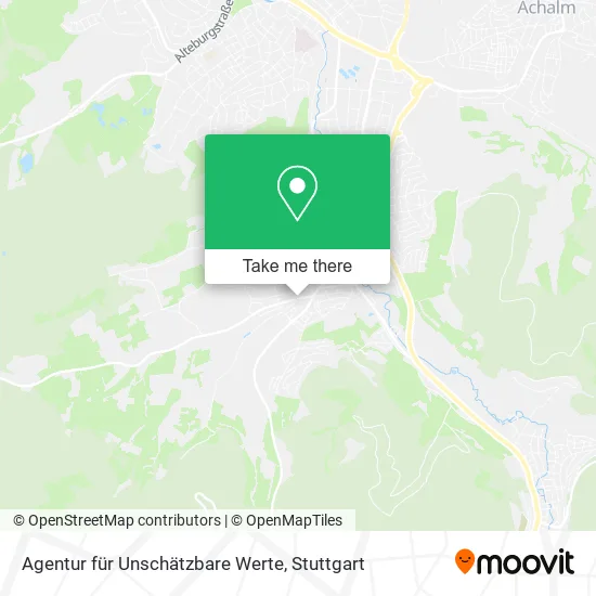 Карта Agentur für Unschätzbare Werte