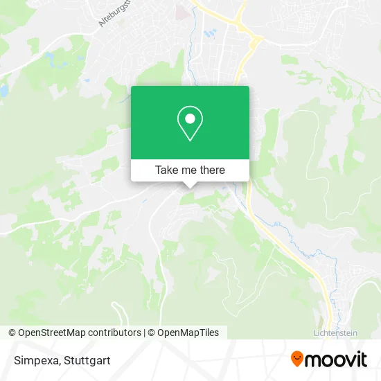 Карта Simpexa