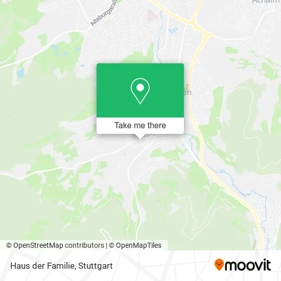 Карта Haus der Familie