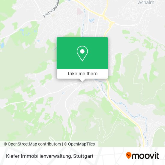 Kiefer Immobilienverwaltung map