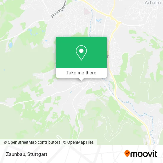 Карта Zaunbau