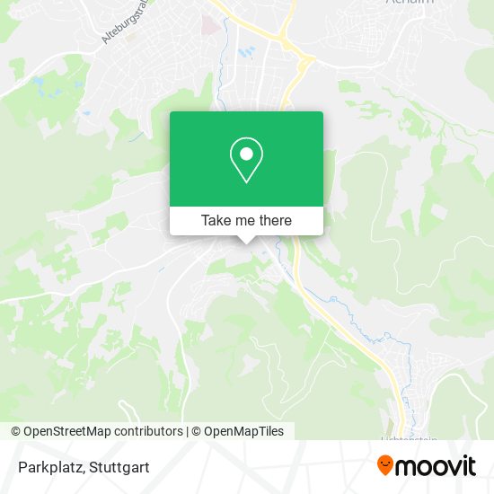 Карта Parkplatz