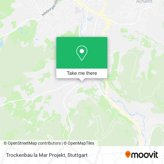 Карта Trockenbau la Mar Projekt