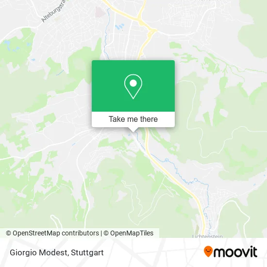 Giorgio Modest map
