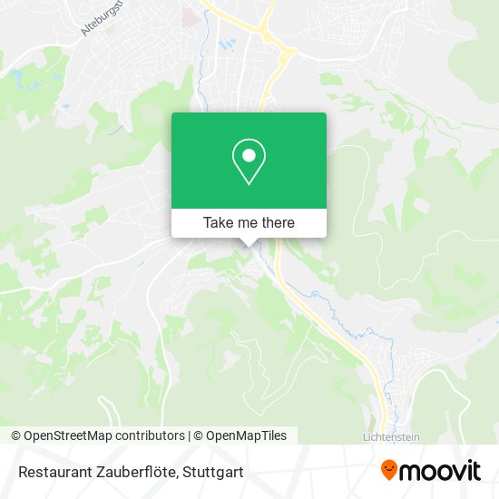Карта Restaurant Zauberflöte