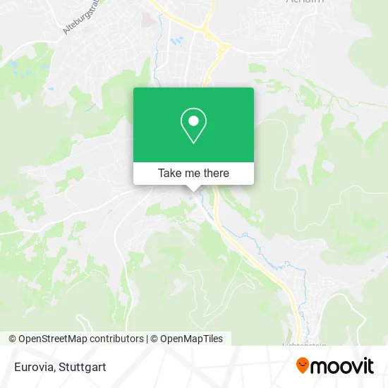 Карта Eurovia