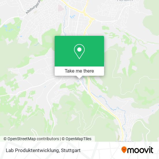 Lab Produktentwicklung map