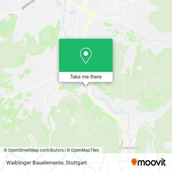 Карта Waiblinger Bauelemente