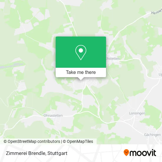 Карта Zimmerei Brendle