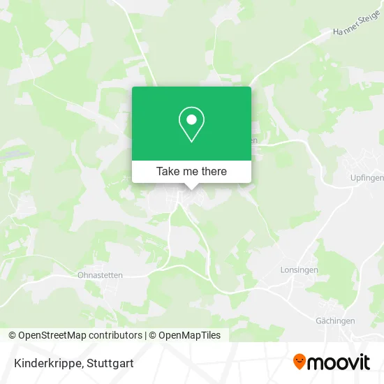 Карта Kinderkrippe