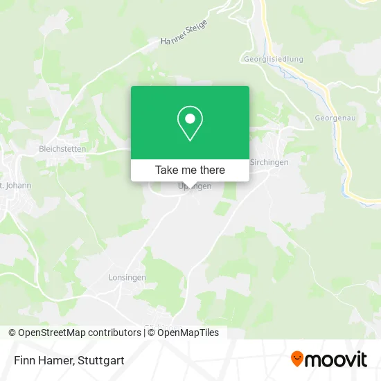 Карта Finn Hamer