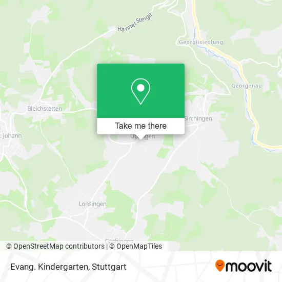Карта Evang. Kindergarten
