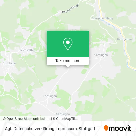 Карта Agb Datenschutzerklärung Impressum