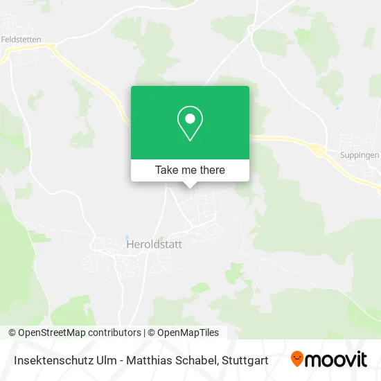 Карта Insektenschutz Ulm - Matthias Schabel