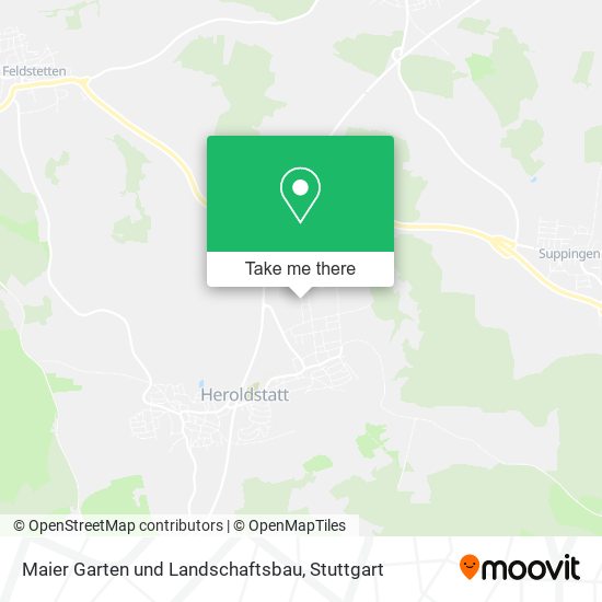 Maier Garten und Landschaftsbau map
