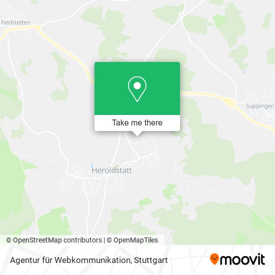 Agentur für Webkommunikation map