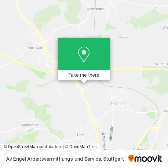 Карта Av Engel Arbeitsvermittlungs-und Service
