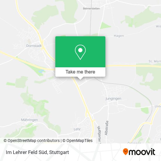 Im Lehrer Feld Süd map
