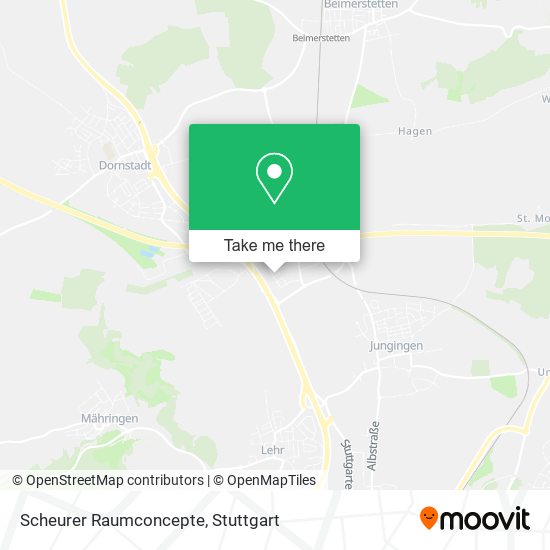 Scheurer Raumconcepte map