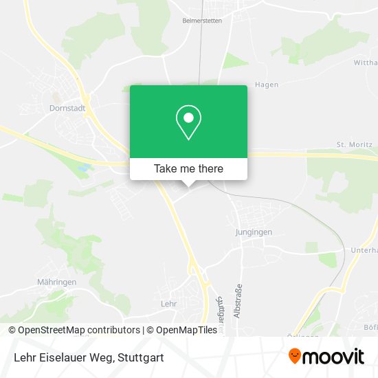 Карта Lehr Eiselauer Weg