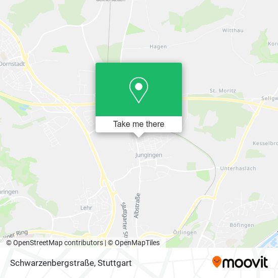 Schwarzenbergstraße map