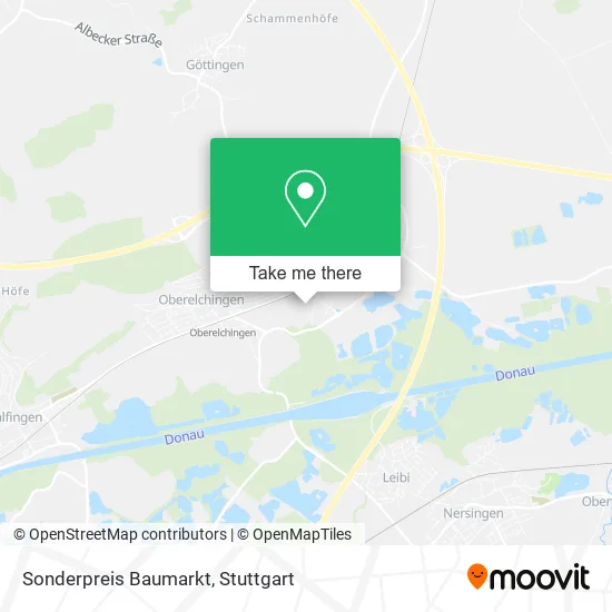 Карта Sonderpreis Baumarkt