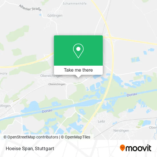 Карта Hoeise Span