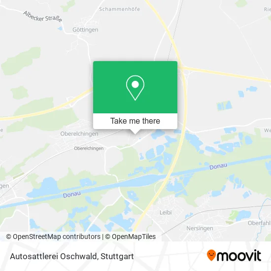 Карта Autosattlerei Oschwald