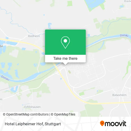 Карта Hotel Leipheimer Hof