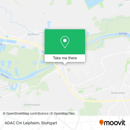 Карта ADAC Cm Leipheim