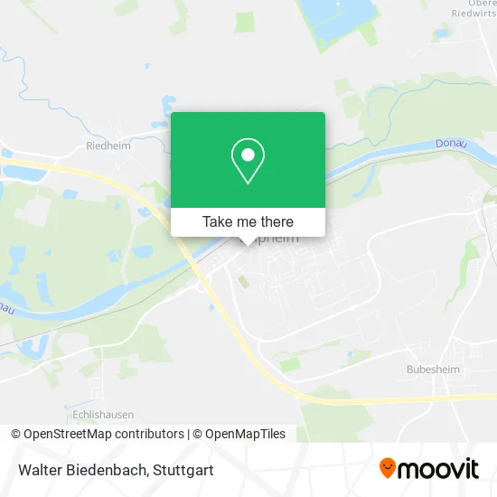 Карта Walter Biedenbach