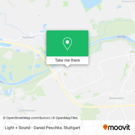 Light + Sound - Daniel Peschke map