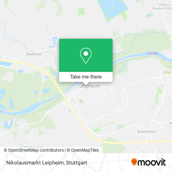 Карта Nikolausmarkt Leipheim