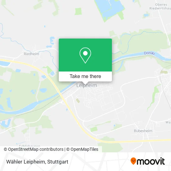 Карта Wähler Leipheim