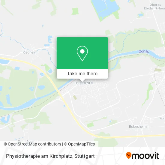 Карта Physiotherapie am Kirchplatz